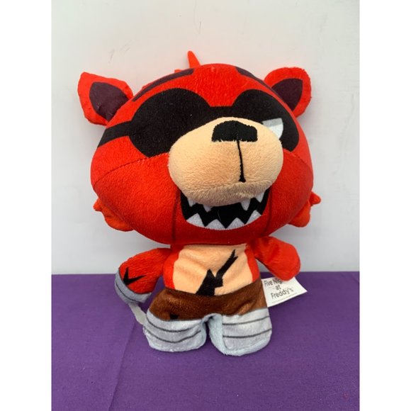Five Nights at Freddy’s 2017 10 Inch Red Plush Freddy’s Foxy Stuffed Animal - Picture 1 of 8